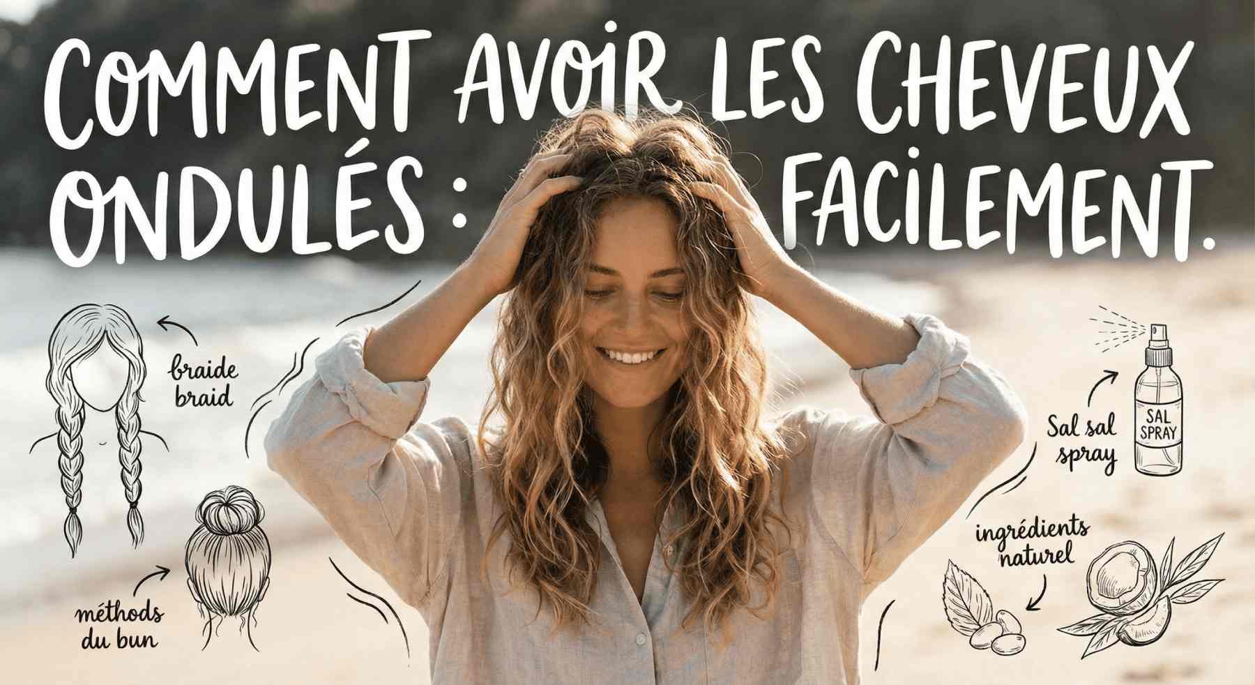 Comment Avoir les Cheveux Ondulés : Facilement