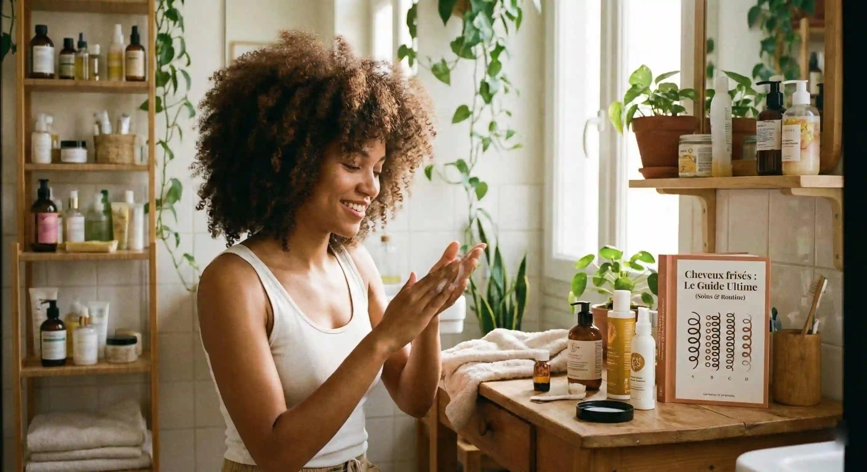 Cheveux frisés : Le Guide Ultime (Soins & Routine)