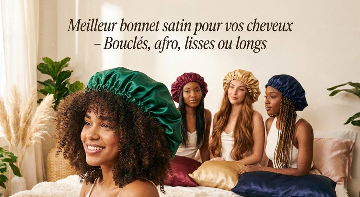Meilleur bonnet satin pour vos cheveux : guide complet par type de cheveux