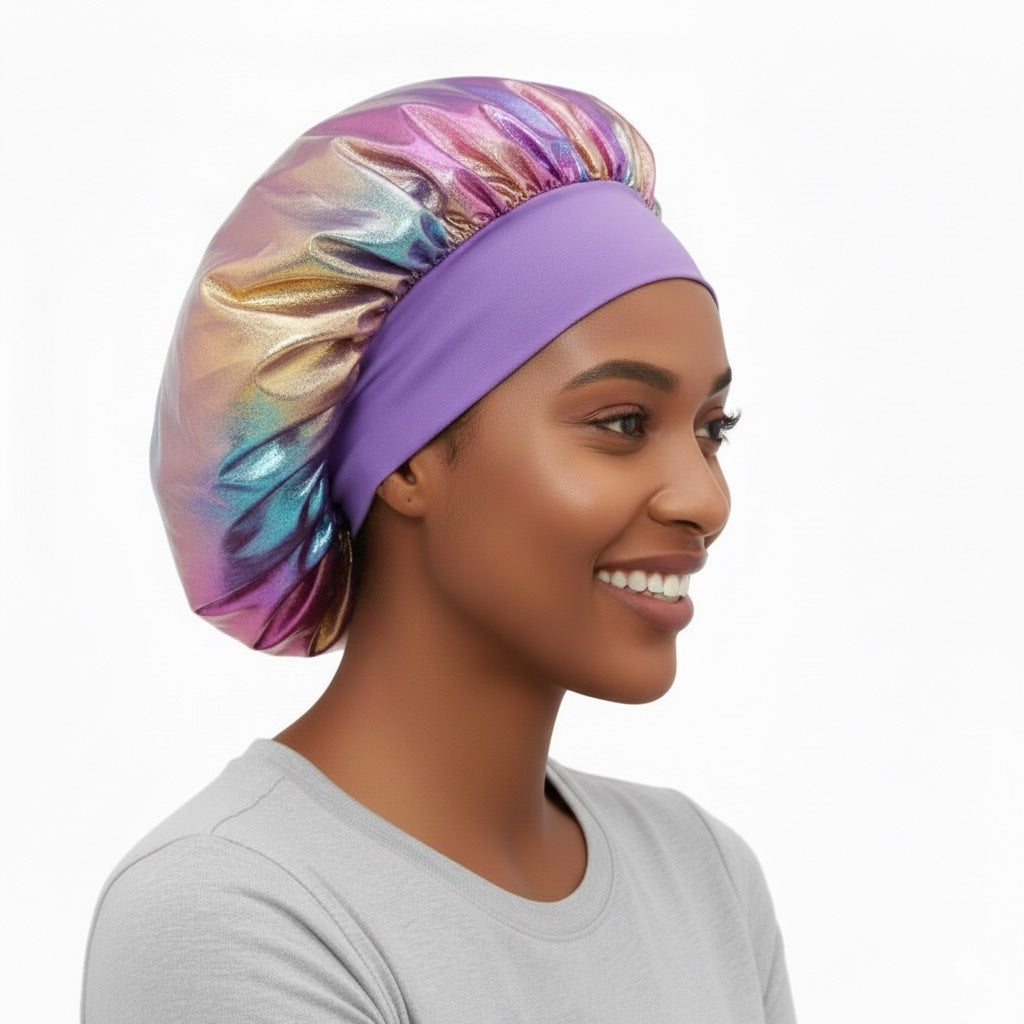 Bonnet de nuit en satin femme – Préserve la beauté de vos cheveux