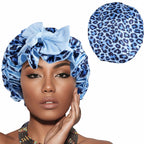 Bonnet de nuit en satin femme réglable – Maintien et confort parfait