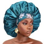 Bonnet de nuit satin coloré