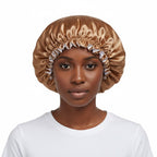 Bonnet de nuit satin femme – Protection anti-frisottis et confort