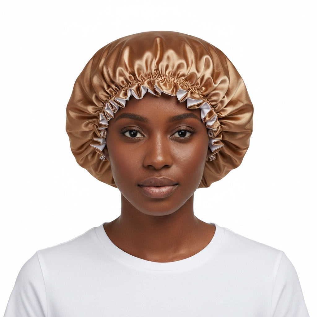 Bonnet de nuit satin femme – Protection anti-frisottis et confort