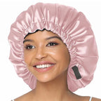 Bonnet de nuit satin grande taille