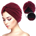 Bonnet hijab intérieur satin