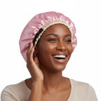 Bonnet intérieur satin réversible – Style et soin en toute saison