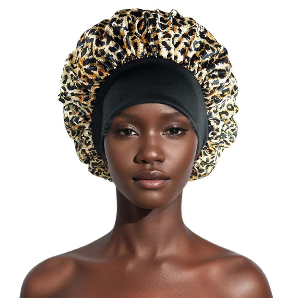 Bonnet satin afro protecteur
