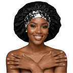 Bonnet satin cheveux