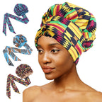 Bonnet satin cheveux afro anti-casse