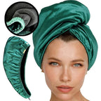 Bonnet satin cheveux bouclés respirant