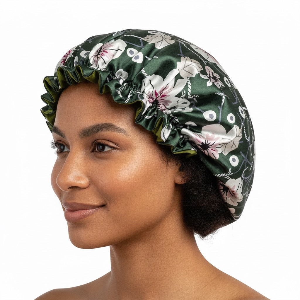 Bonnet satin femme doublé – Élégance intemporelle et protection