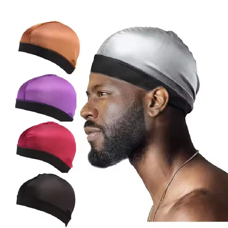 Bonnet satin homme