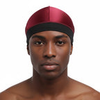 Bonnet satin homme de sommeil – Soin capillaire anti-casse