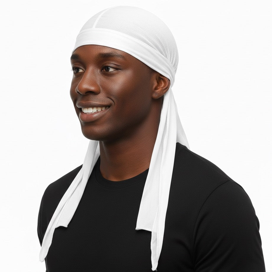 Bonnet satin homme durag – Hydratation et soin des cheveux