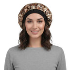 Bonnet satin femme floral – Confort et soin capillaire pendant le sommeil