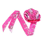 Bonnet satin cheveux afro anti-casse – Soin et hydratation continue