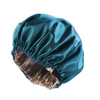 Bonnet intérieur satin réversible – Style et soin en toute saison