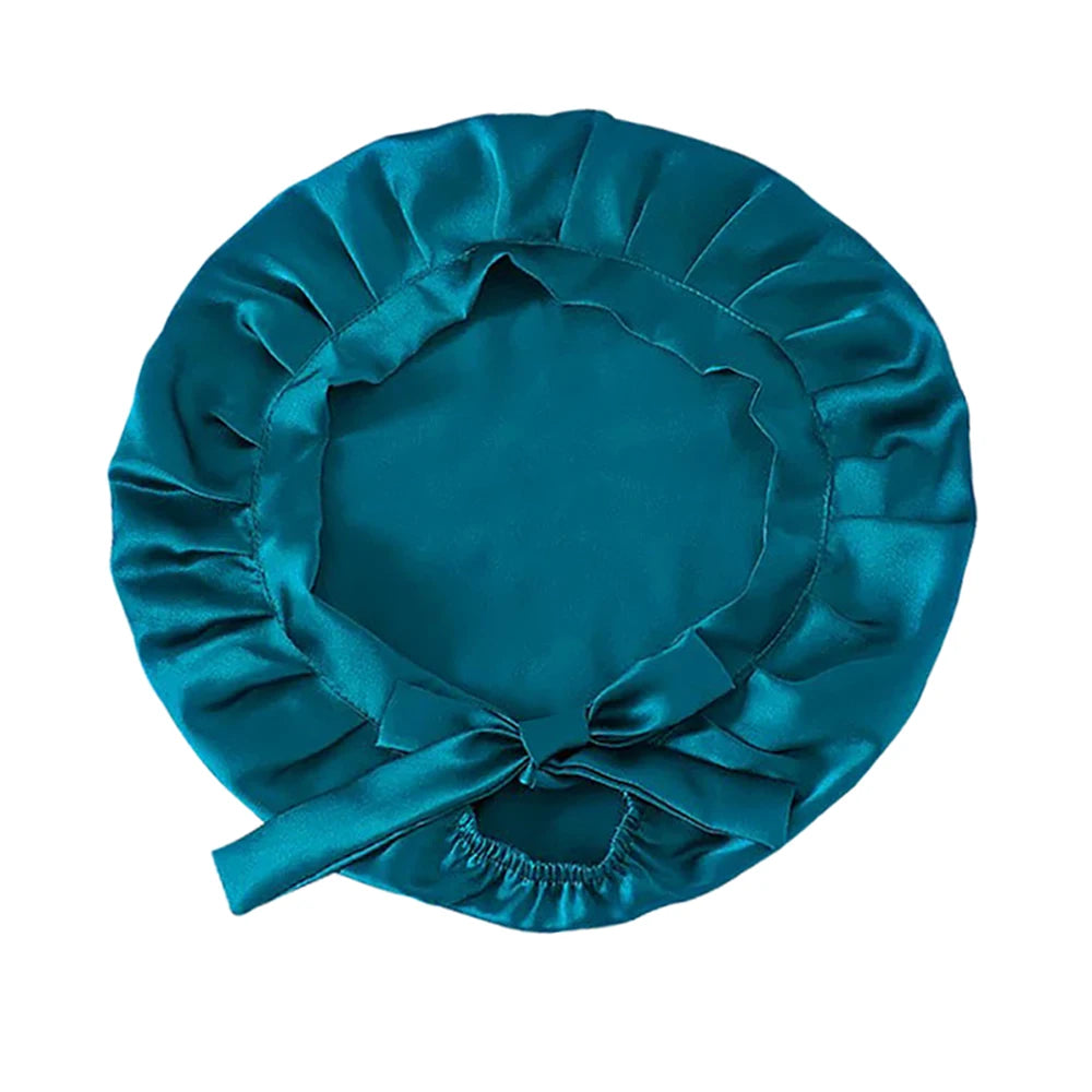 Bonnet de nuit satin réglable femme – Maintien et élégance de nuit