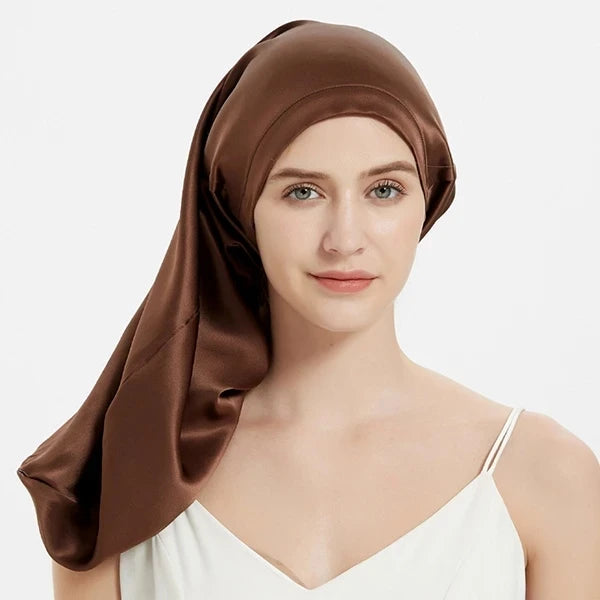 Bonnet satin cheveux lisses et brillants – Soin capillaire sans frisottis