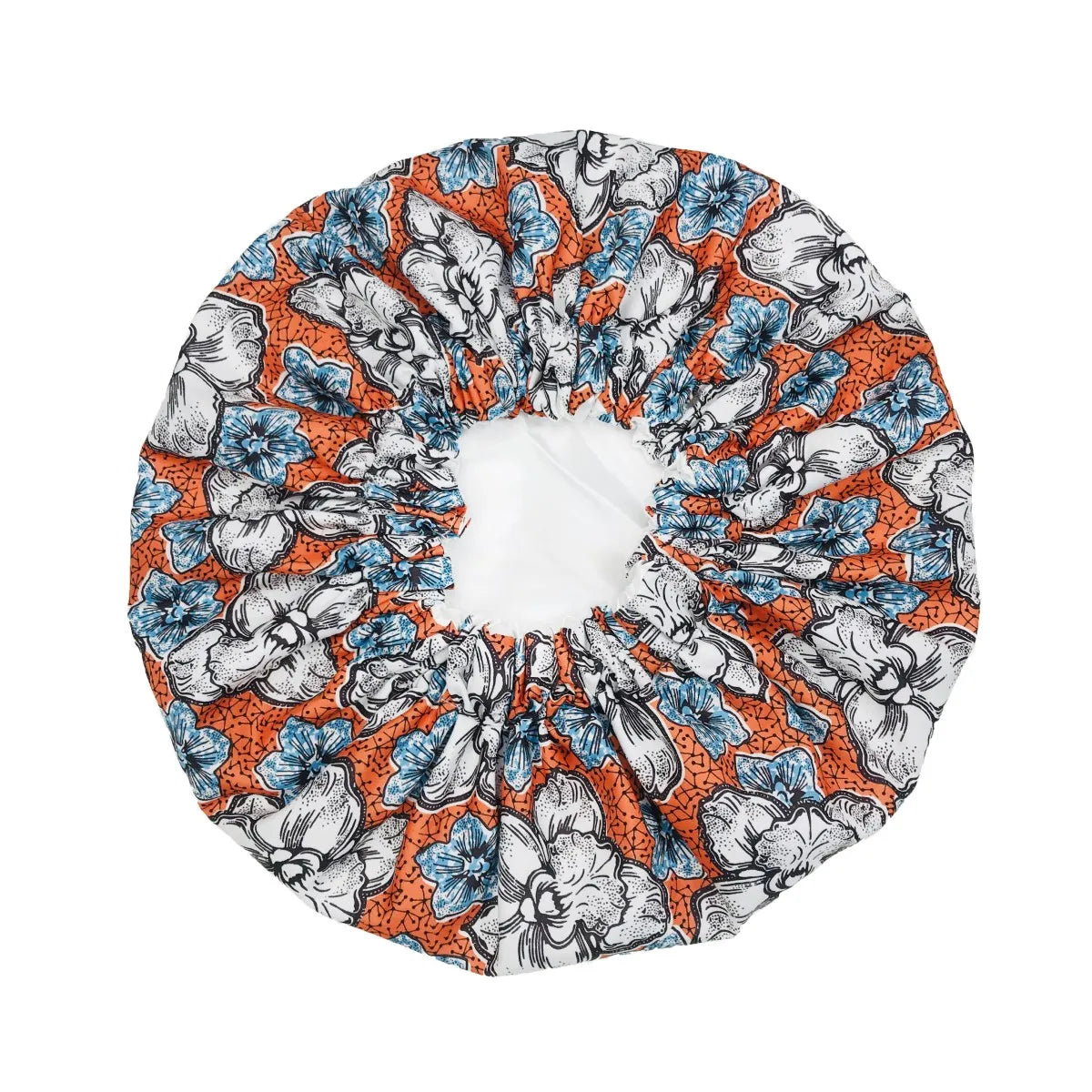 Bonnet de nuit en satin wax – Élégance africaine et confort nocturne