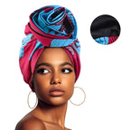 Bonnet satin cheveux crépus femme – Douceur et hydratation renforcée
