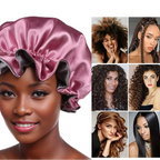 Bonnet de nuit satin femme – Protection anti-frisottis et confort