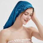 Bonnet satin cheveux longs et fins – Hydratation et douceur naturelle