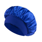Bonnet en satin bébé garçon – Confort et protection capillaire