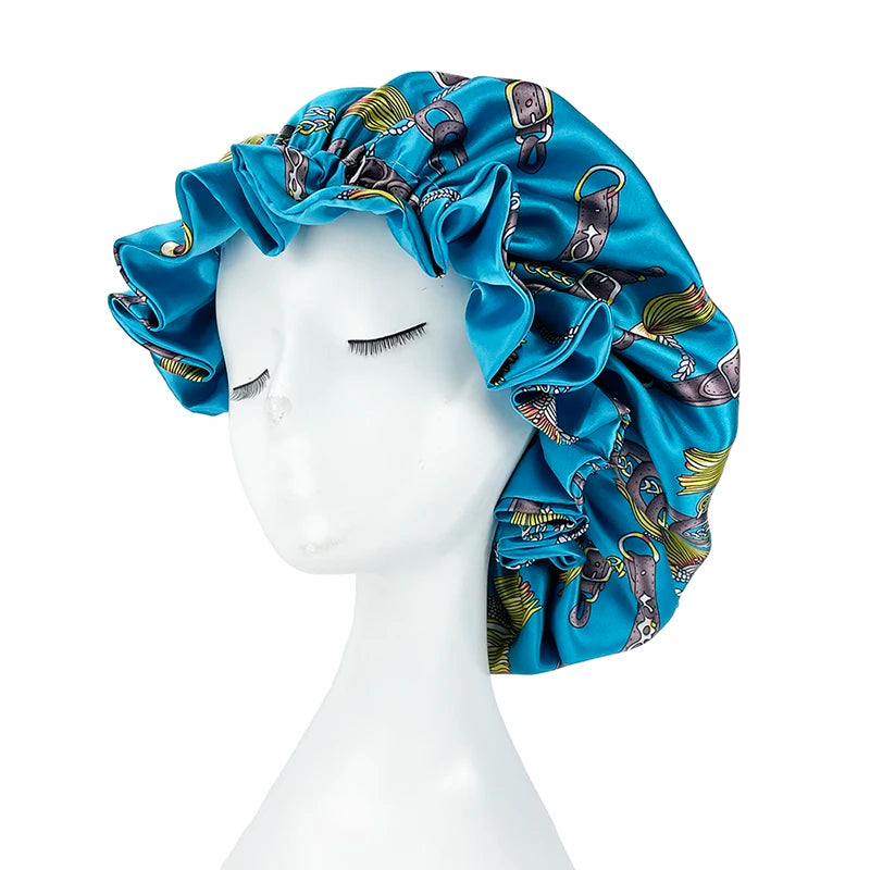 Bonnet satin femme doublé – Élégance intemporelle et protection