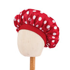 Bonnet en satin pour dormir enfant – Confort nocturne et cheveux protégés