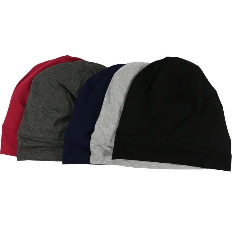 Bonnet intérieur satin homme