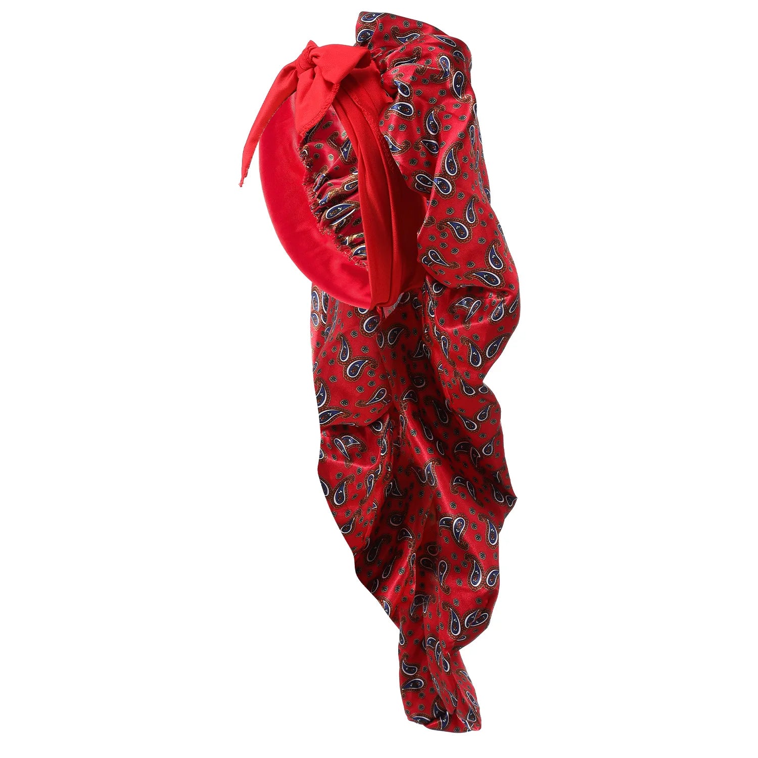 Bonnet de nuit satin cheveux longs réglable – Maintien et soin parfaits