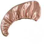 Bonnet satin cheveux bouclés respirant – Confort et fraîcheur la nuit