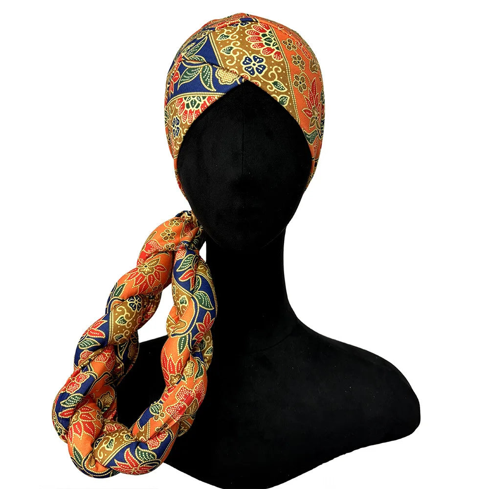 Bonnet satin cheveux afro pour dormir – Confort et soin capillaire