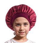 Bonnet en satin enfant – Douceur et protection des cheveux fragiles
