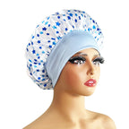 Bonnet satin afro protecteur – Hydratation et soin de nuit