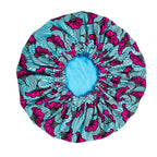 Bonnet de nuit en satin wax – Élégance africaine et confort nocturne