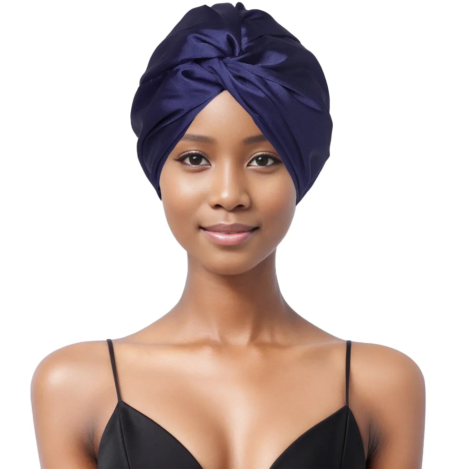 Bonnet de nuit en satin doux – Toucher soyeux et confort total