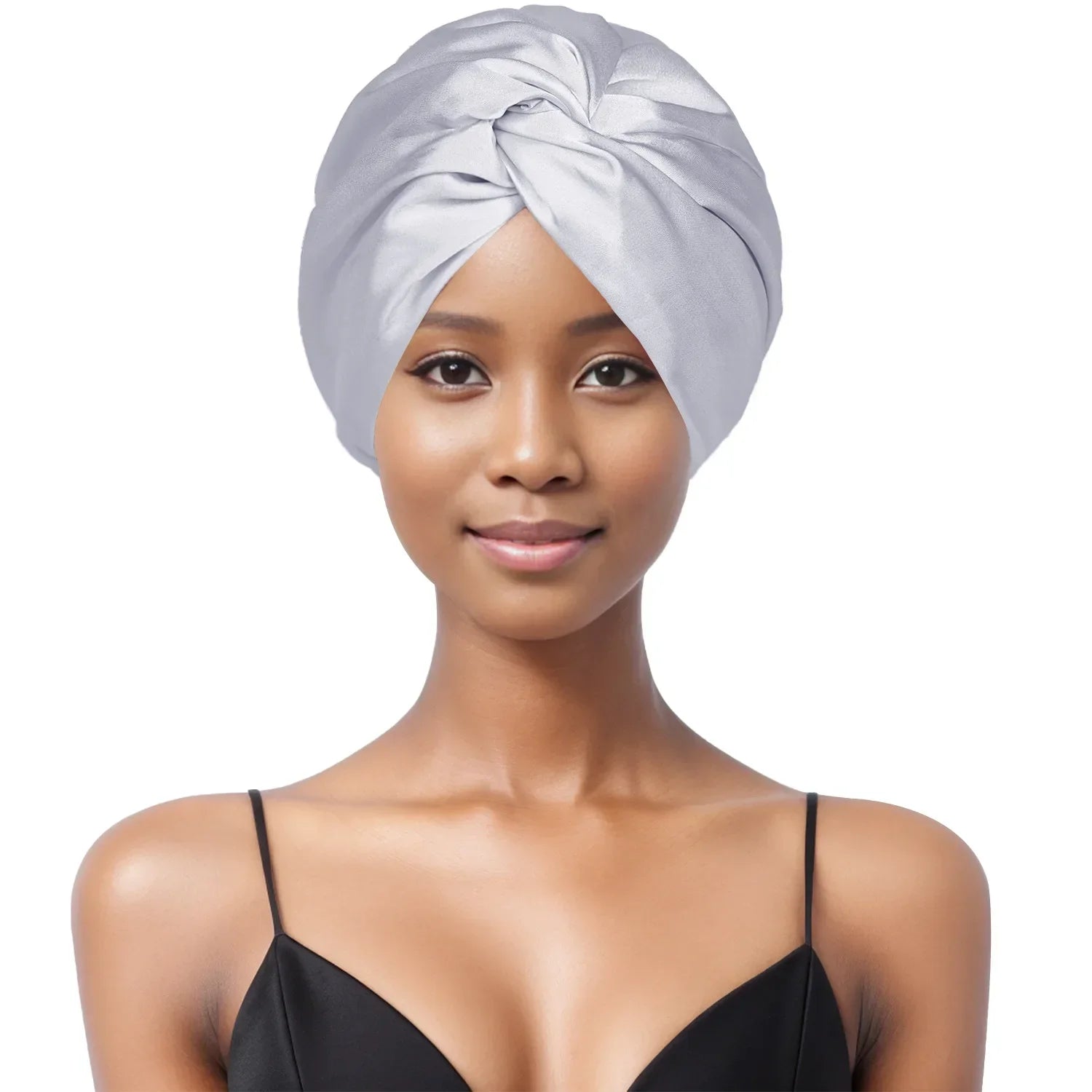 Bonnet de nuit en satin doux – Toucher soyeux et confort total