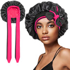 Bonnet satin cheveux afro pour dormir – Douceur et soin réparateur
