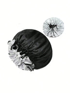 Bonnet de nuit satin réversible femme – Beauté et soin de nuit