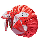 Bonnet satin bébé fille rose – Doux et élégant pour cheveux fins