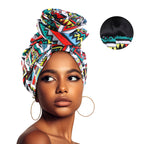 Bonnet satin cheveux crépus femme – Douceur et hydratation renforcée