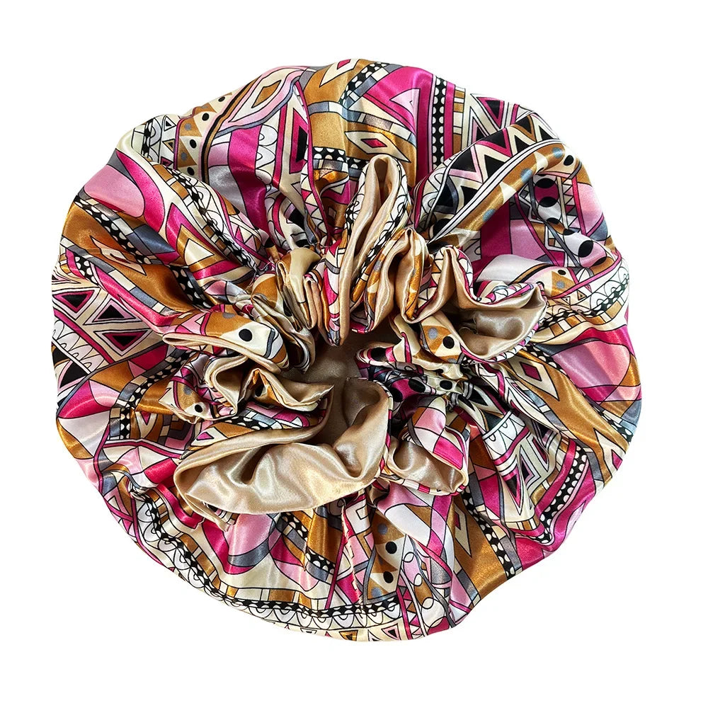 Bonnet en satin cheveux crépus – Nourrit et protège vos cheveux texturés
