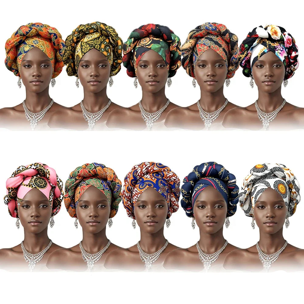 Bonnet satin cheveux afro et bouclés – Hydratation et soin naturel
