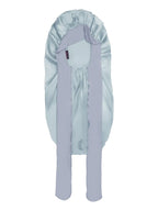 Bonnet satin cheveux longs avec attache – Maintien parfait et protection