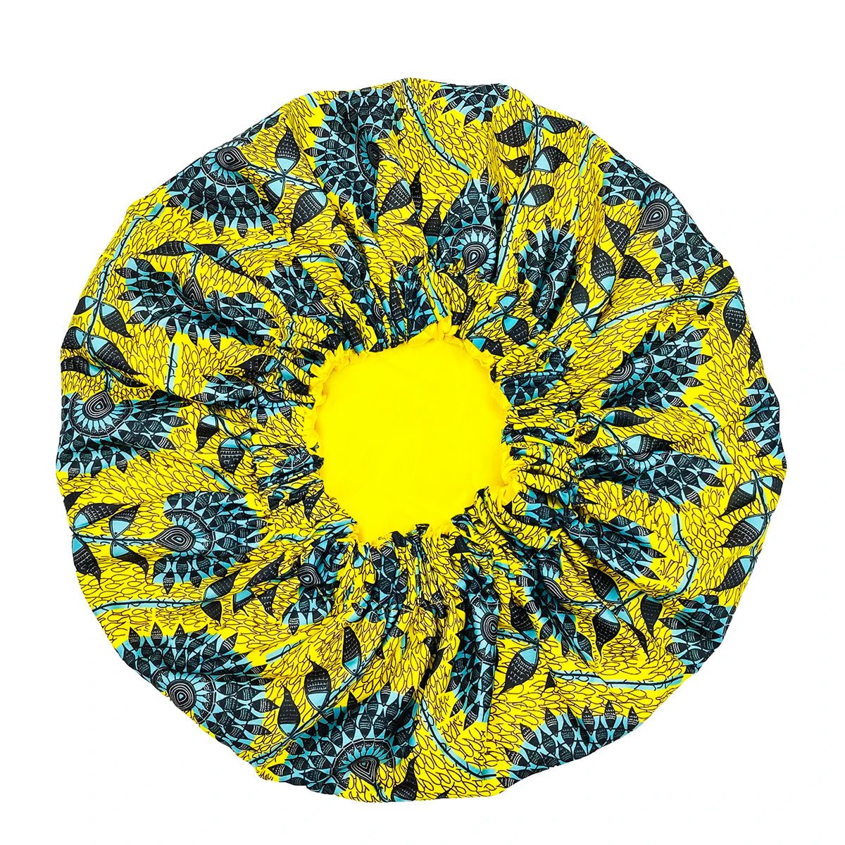 Bonnet de nuit en satin wax – Élégance africaine et confort nocturne