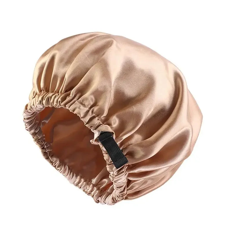 Bonnet intérieur satin réversible – Style et soin en toute saison