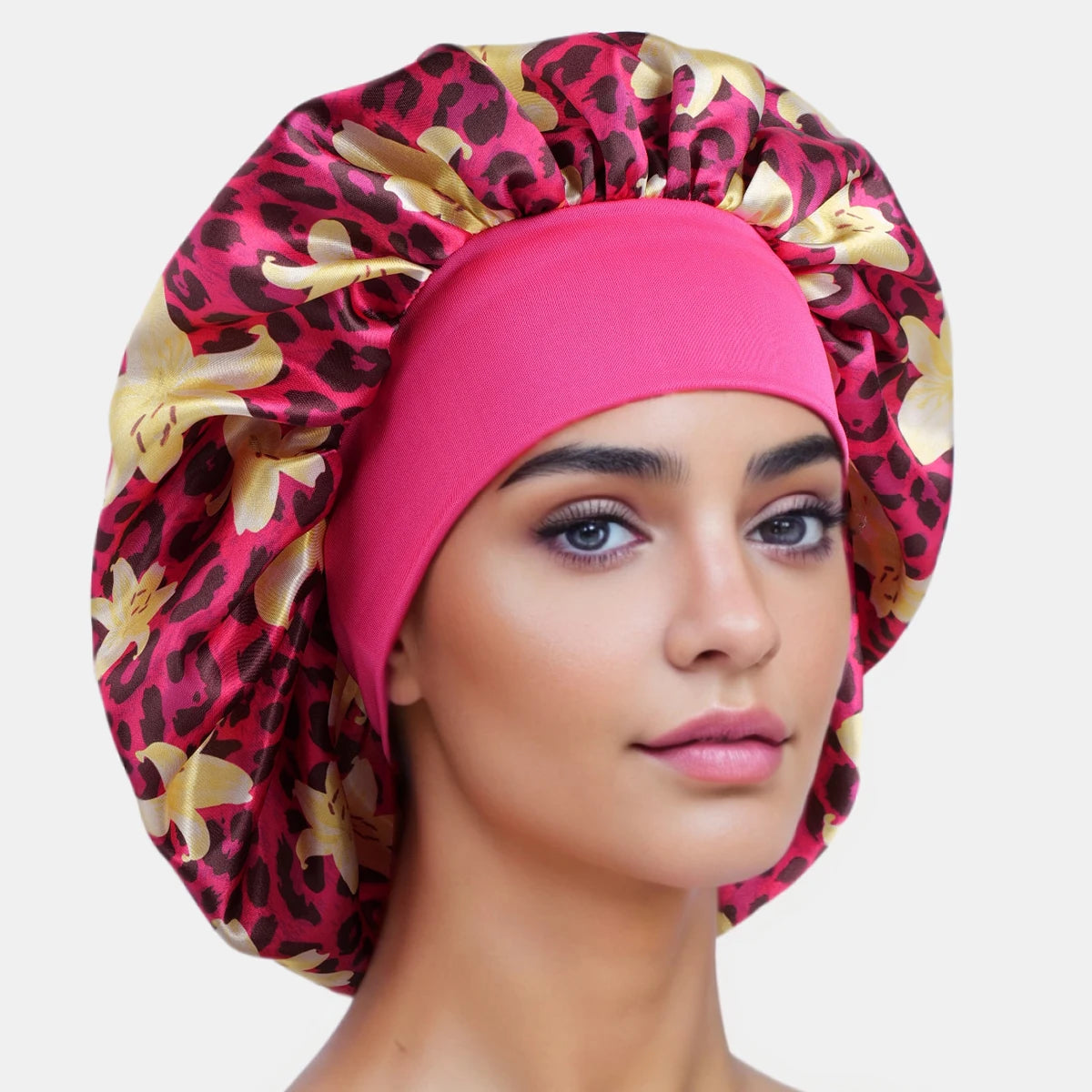 Bonnet en satin femme coloré – Style tendance et cheveux protégés